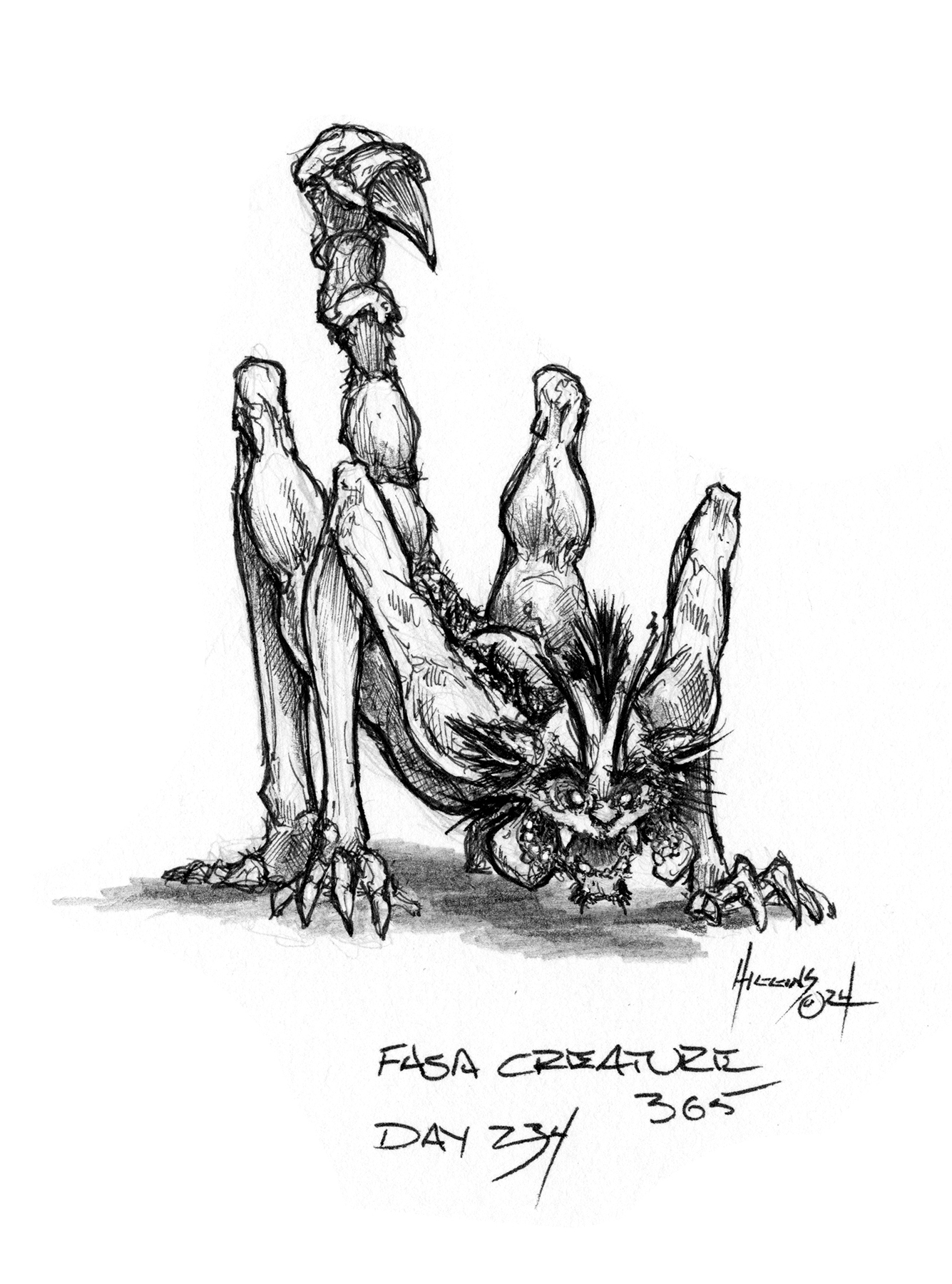 FASA Creature Concept 365 Challenge Day 234