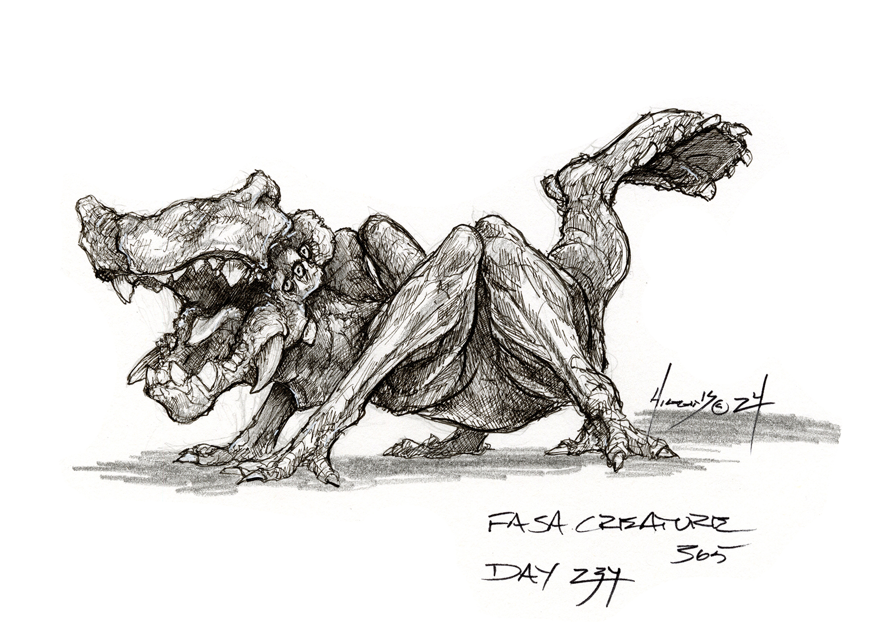 FASA Creature Concept 365 Challenge Day 237