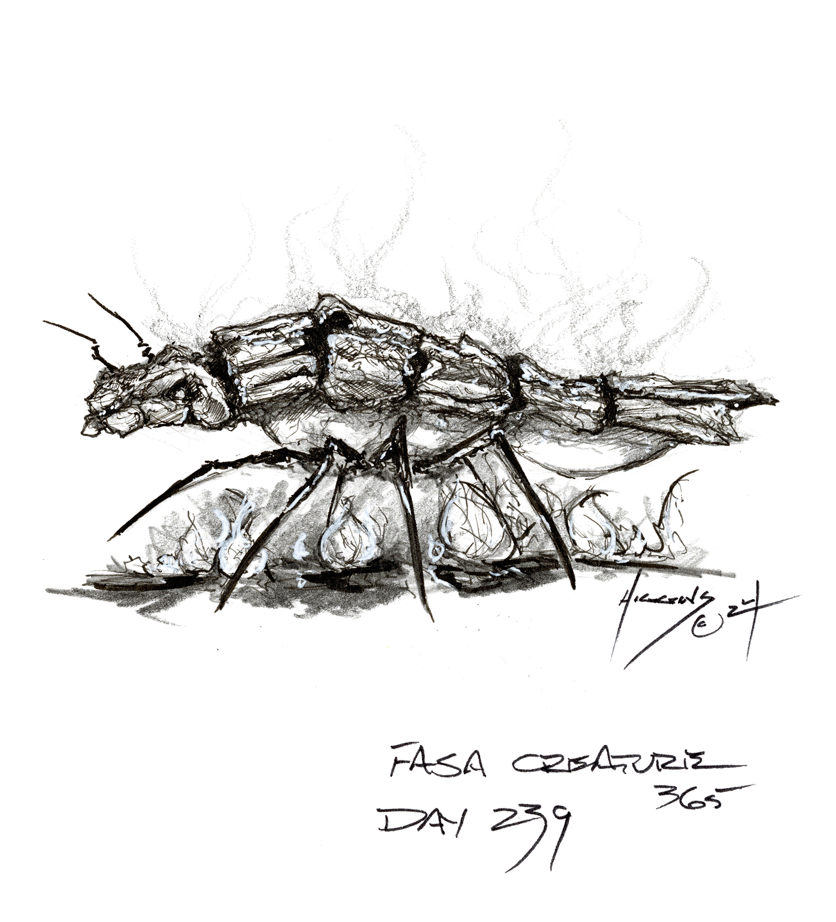 FASA Creature Concept 365 Challenge Day 239