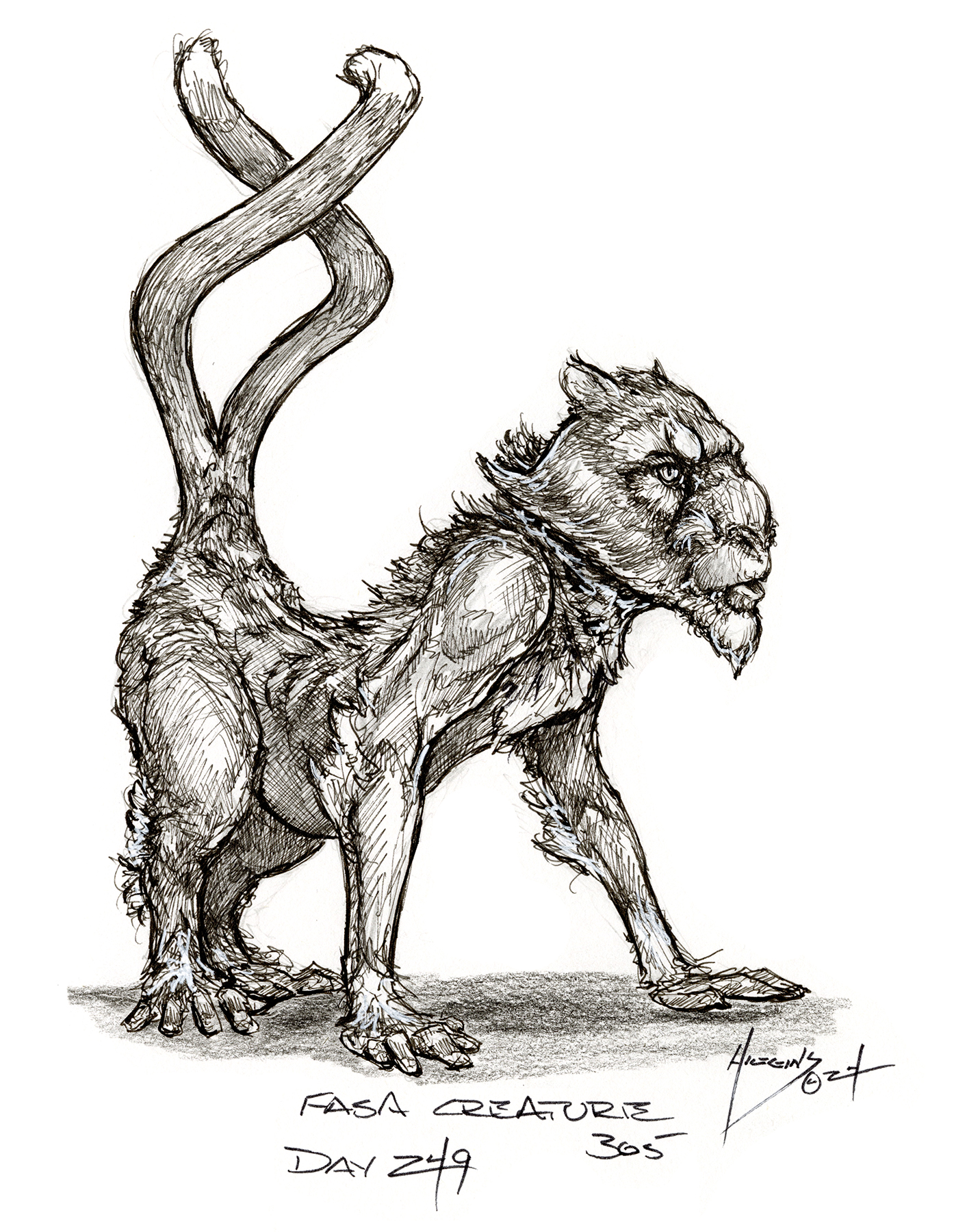 FASA Creature Concept 365 Challenge Day 249