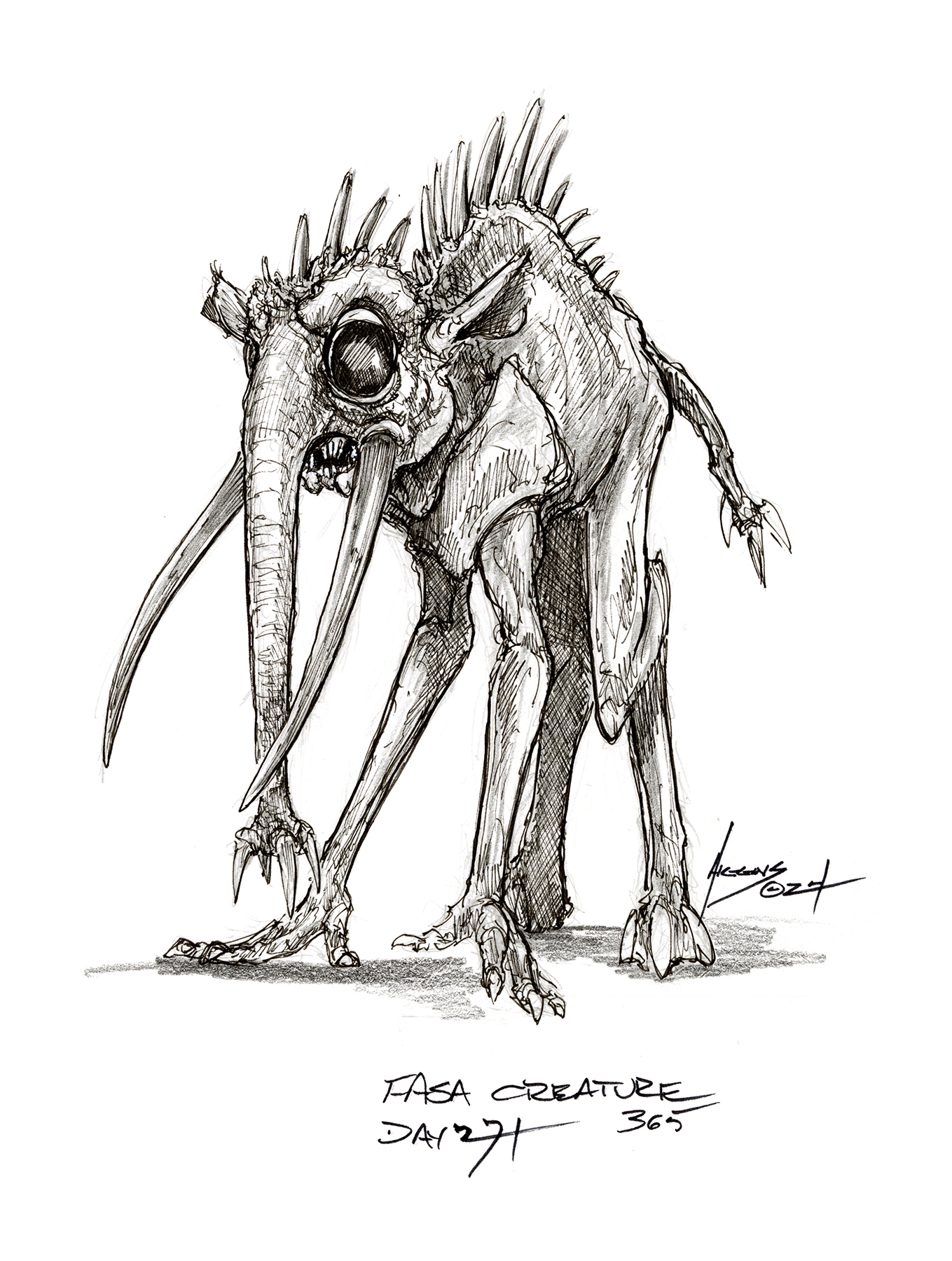 FASA Creature Concept 365 Challenge Day 271