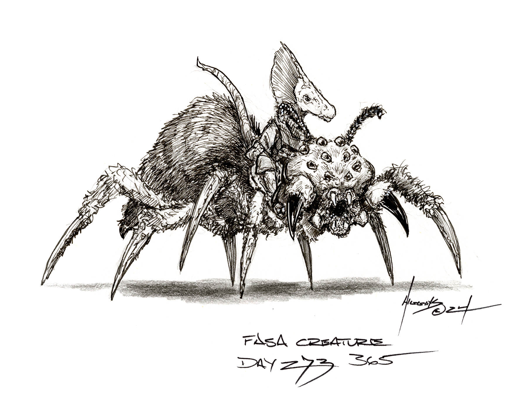 FASA Creature Concept 365 Challenge Day 273