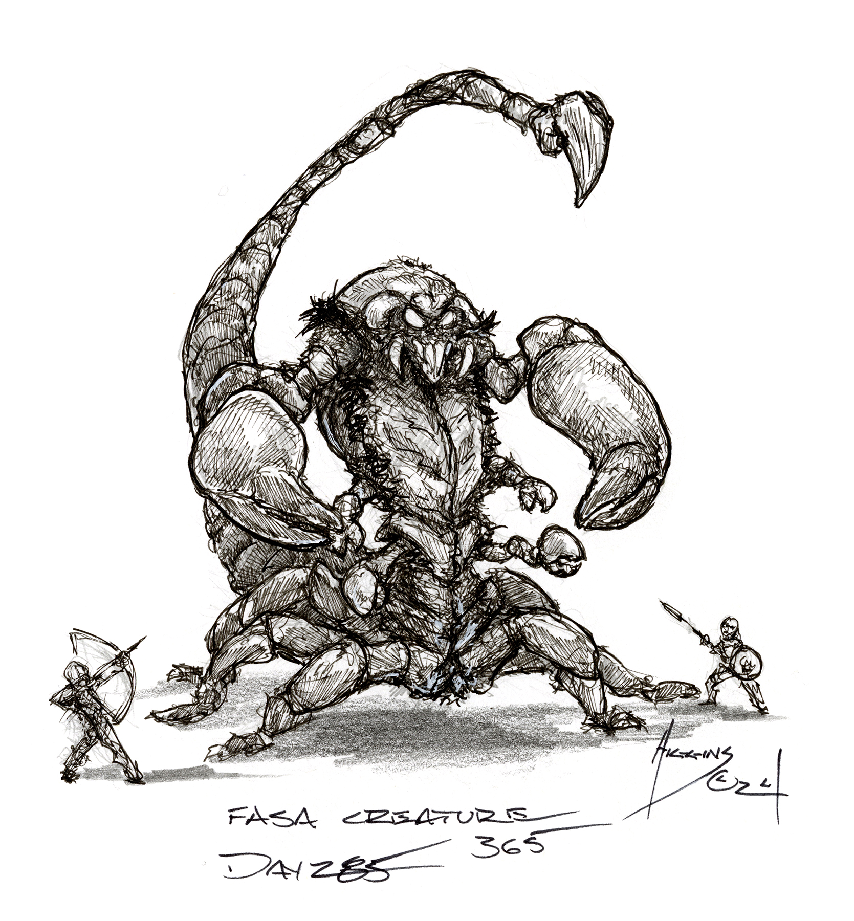 FASA Creature Concept 365 Challenge Day 285