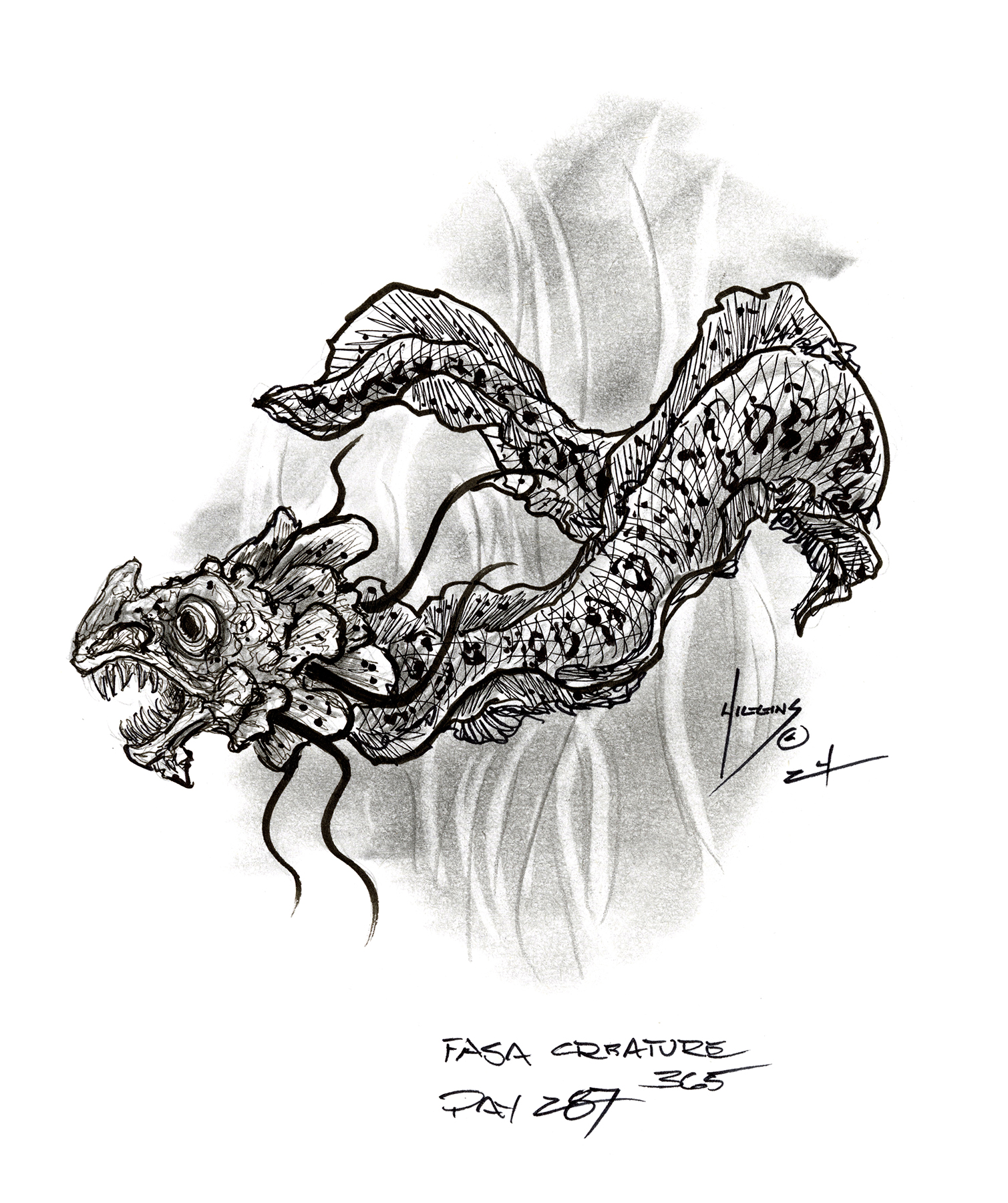 FASA Creature Concept 365 Challenge Day 287