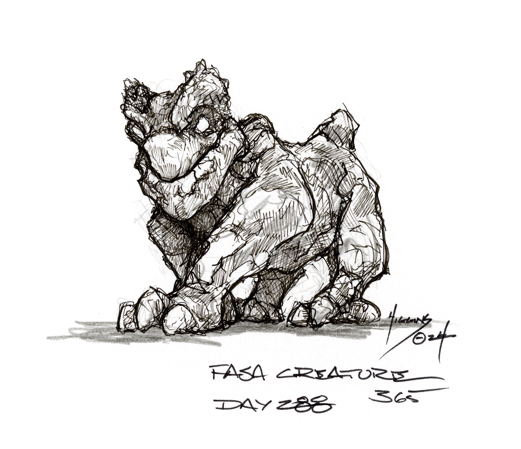 FASA Creature Concept 365 Challenge Day 288