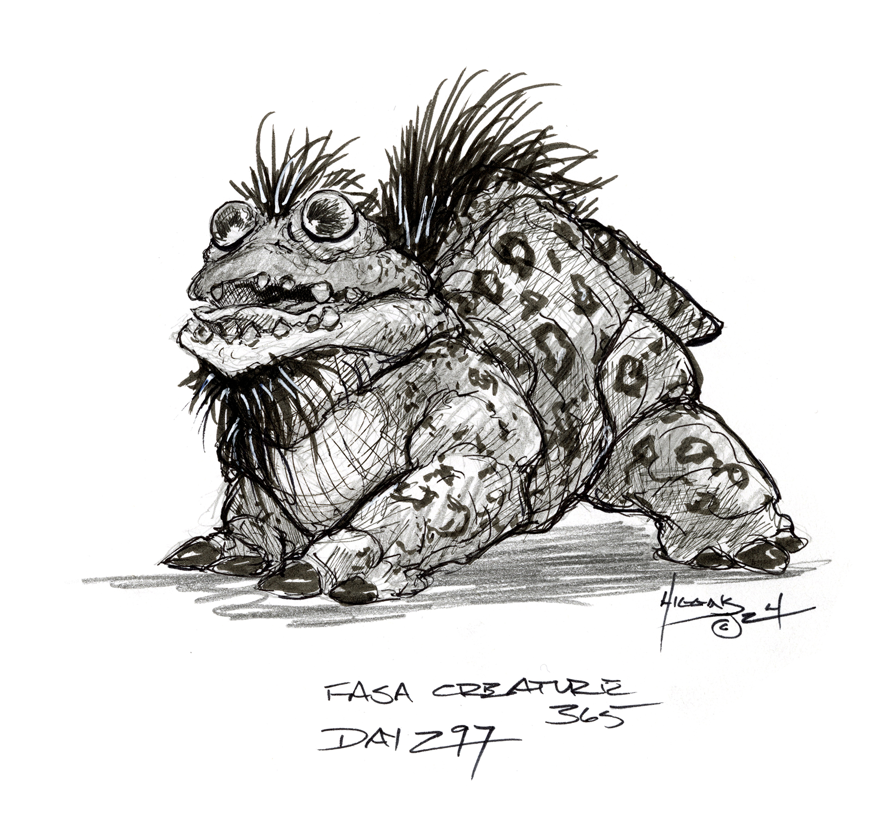 FASA Creature Concept 365 Challenge Day 297