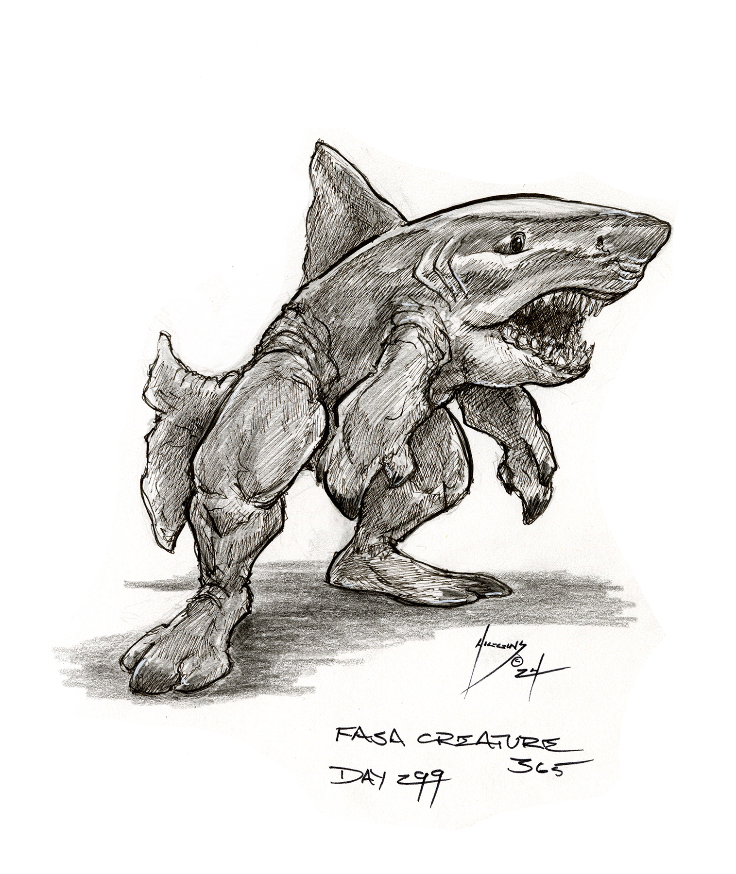 FASA Creature Concept 365 Challenge Day 299