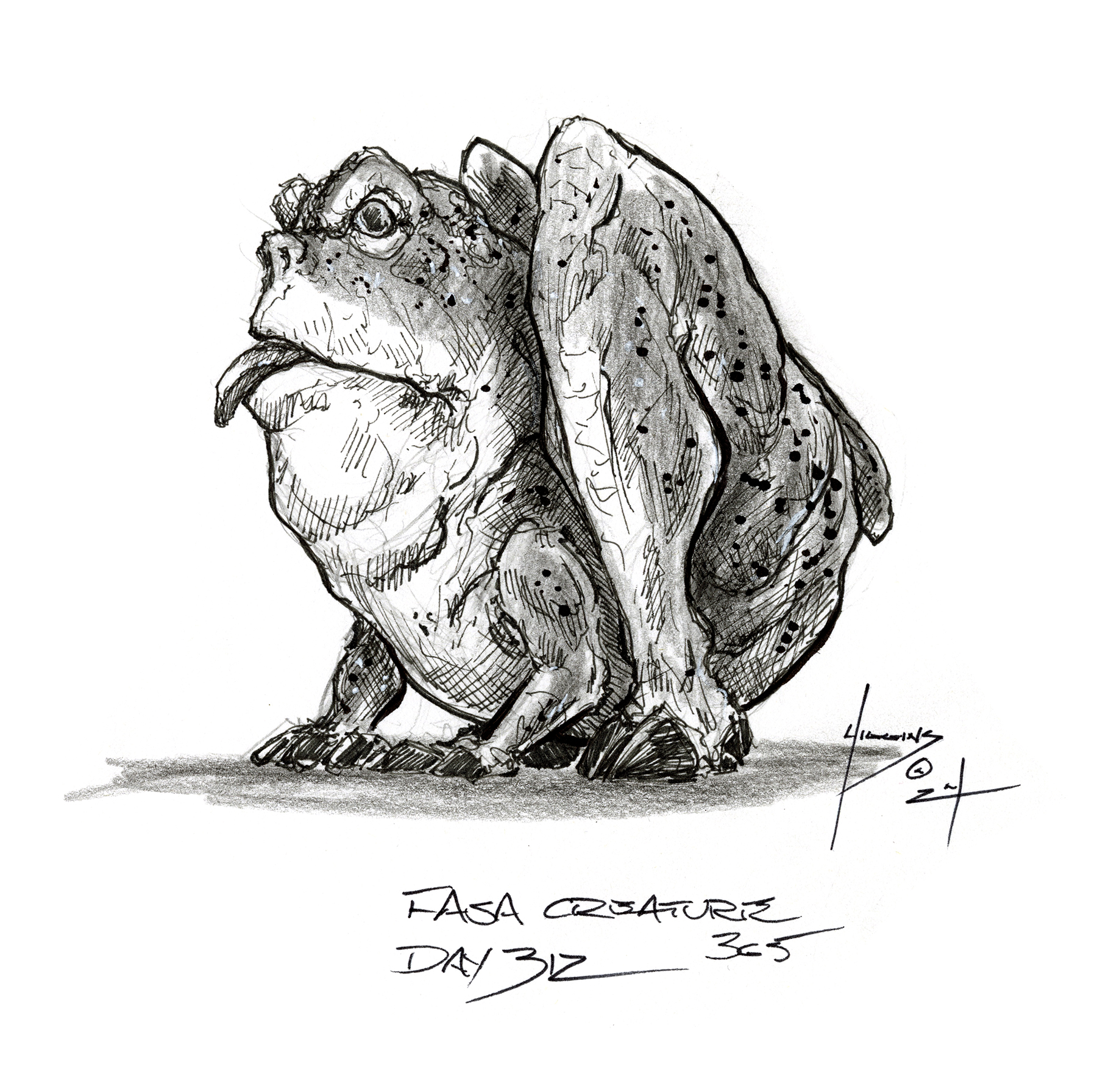 FASA Creature Concept 365 Challenge Day 312