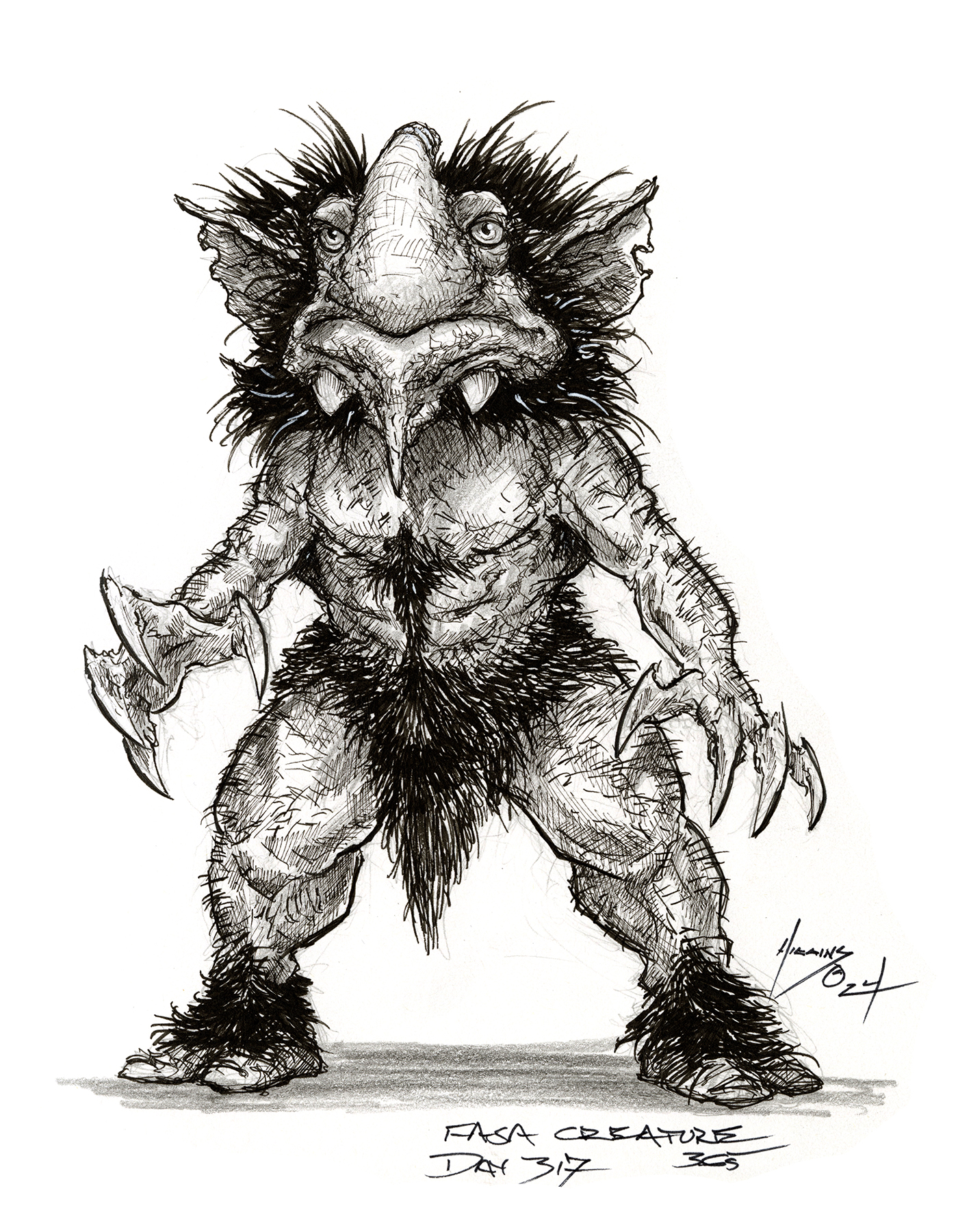 FASA Creature Concept 365 Challenge Day317