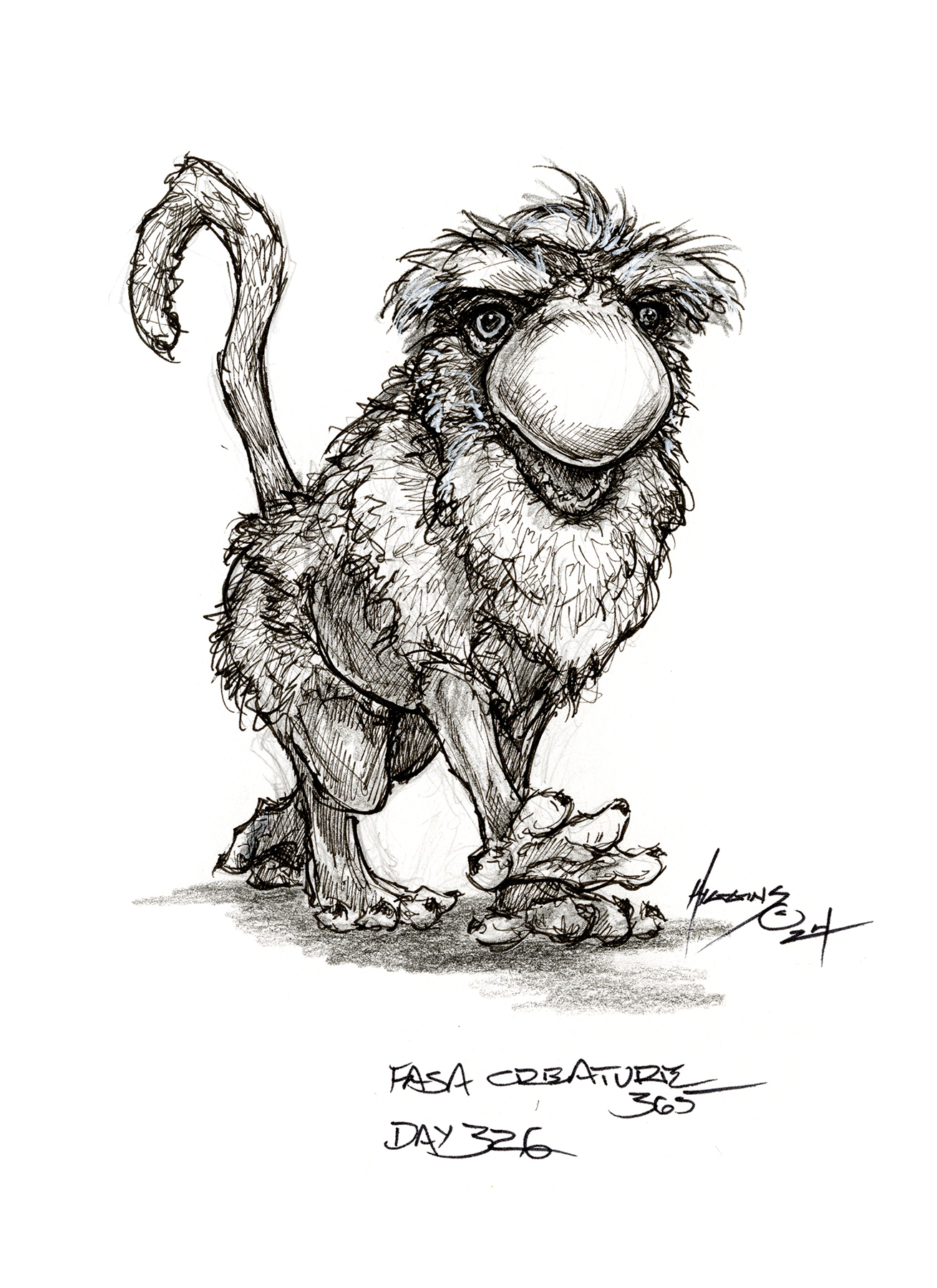 FASA Creature Concept 365 Challenge Day 326