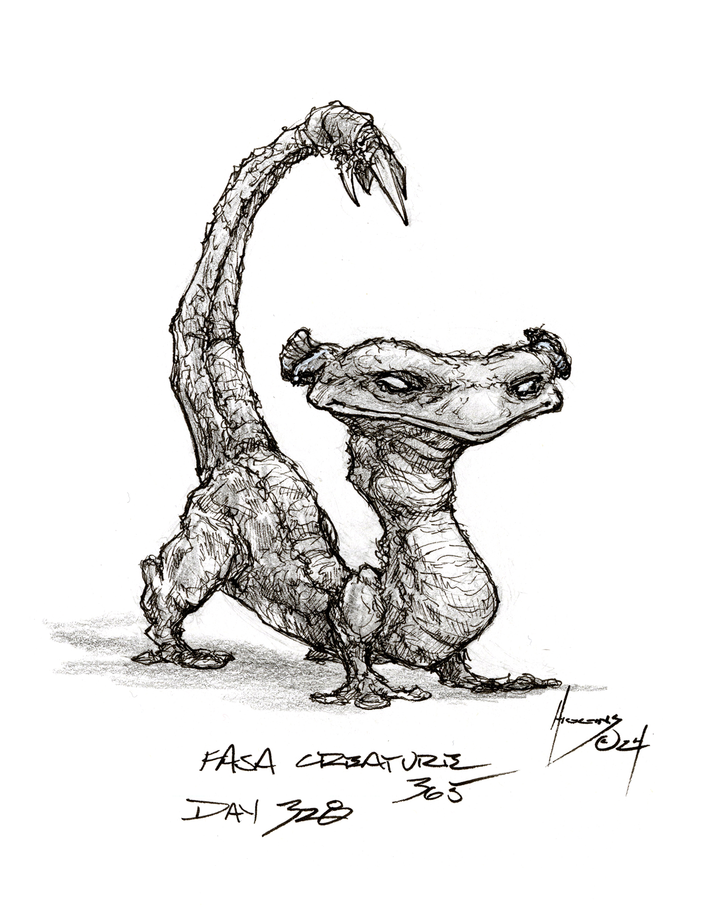 FASA Creature Concept 365 Challenge Day 328