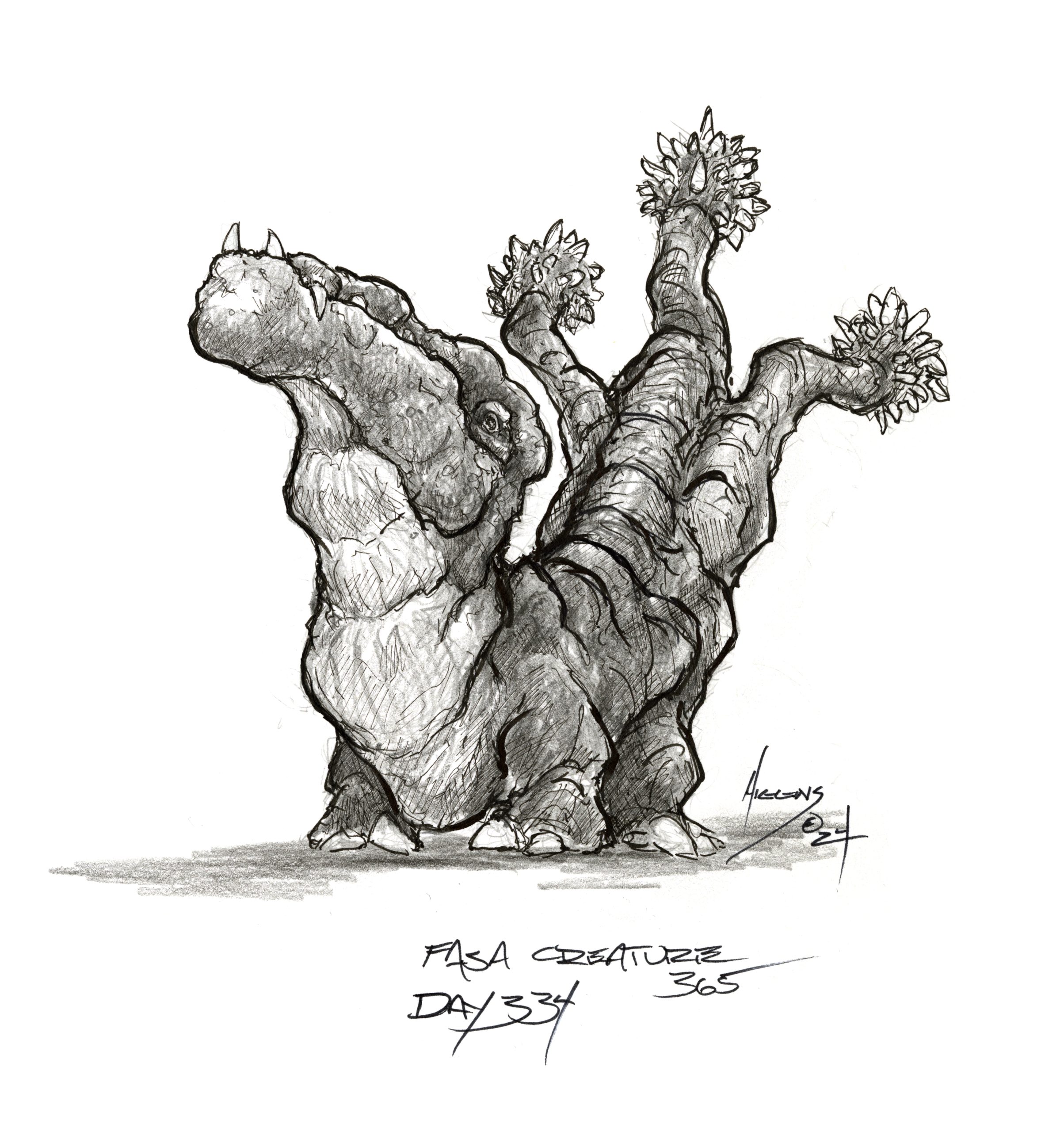 FASA Creature Concept 365 Challenge Day 334