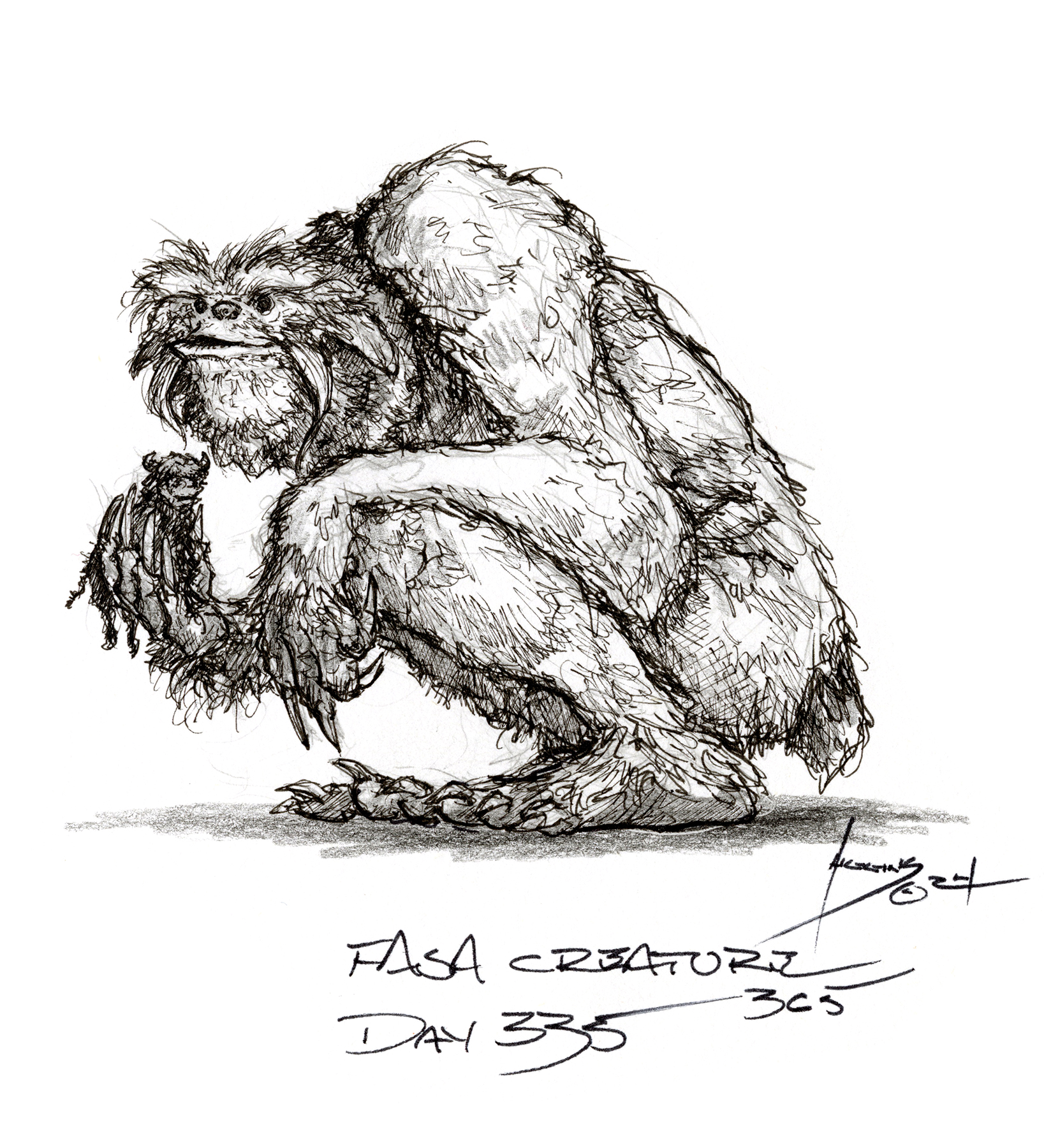 FASA Creature Concept 365 Challenge Day 335