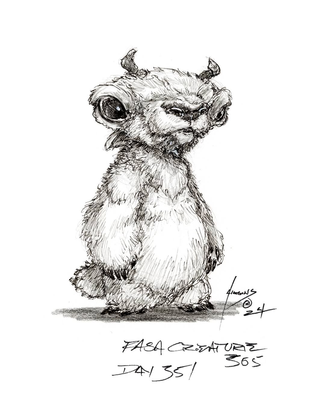 FASA Creature Concept 365 Challenge Day 351