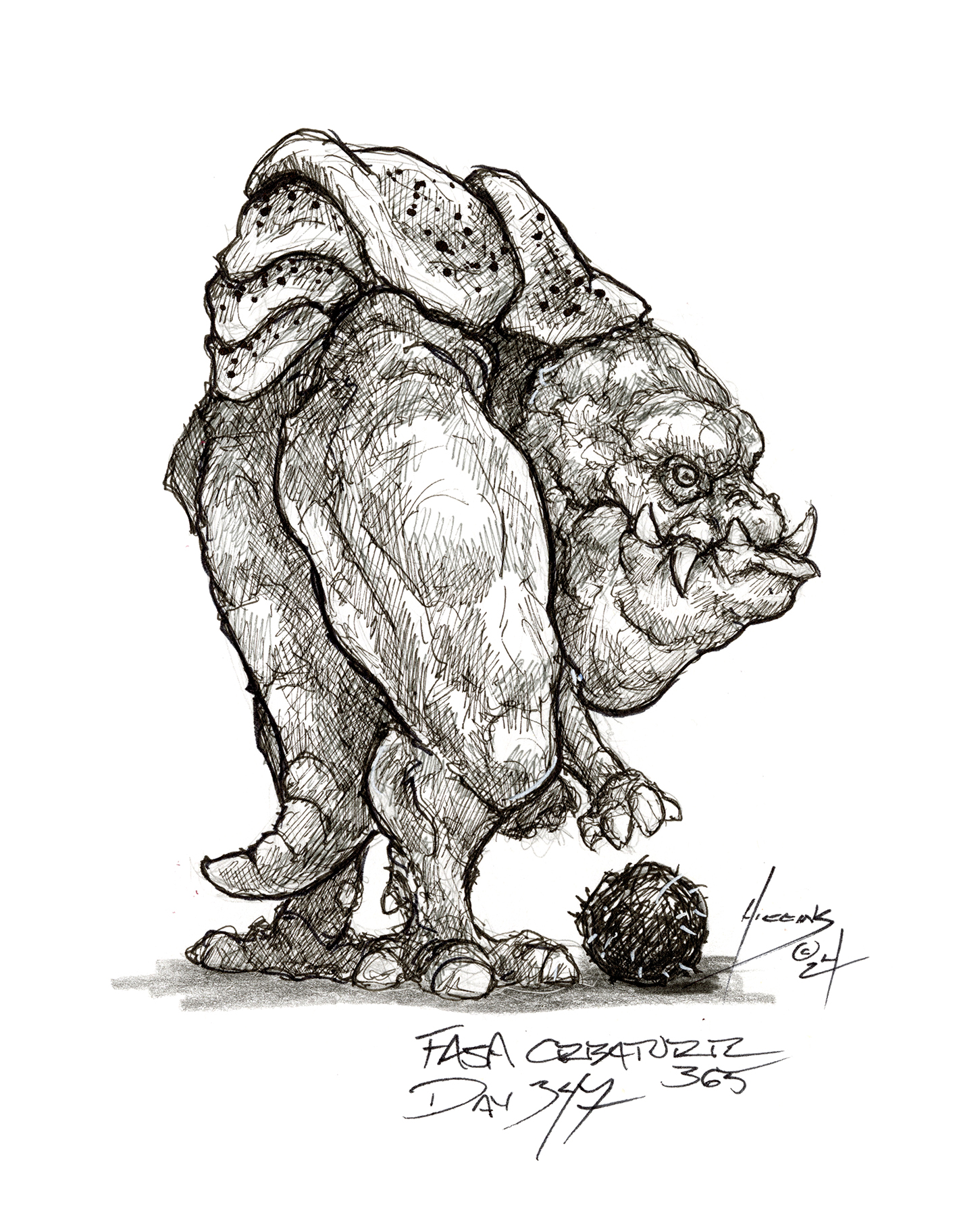 FASA Creature Concept 365 Challenge Day 347