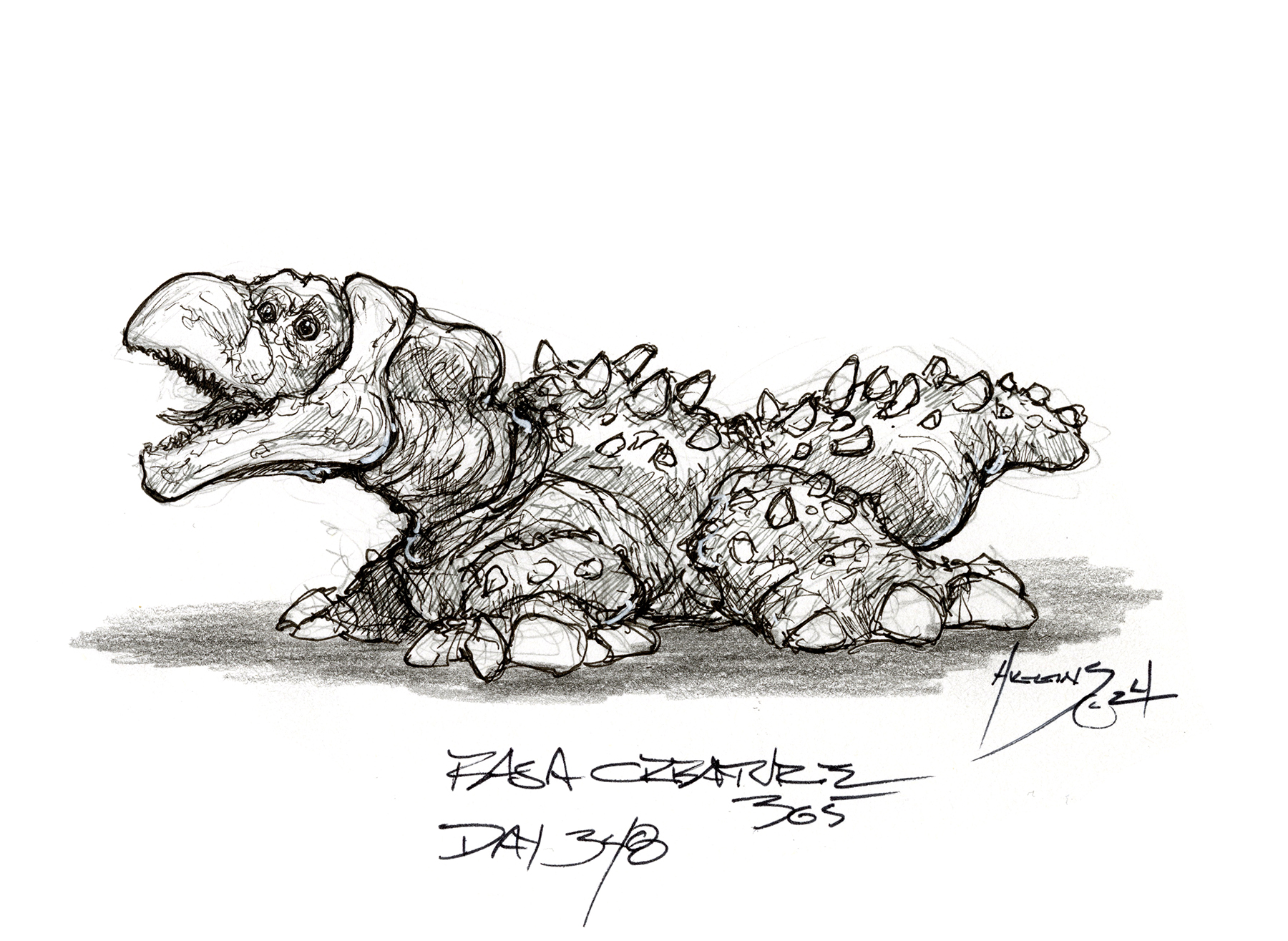 FASA Creature Concept 365 Challenge Day 348