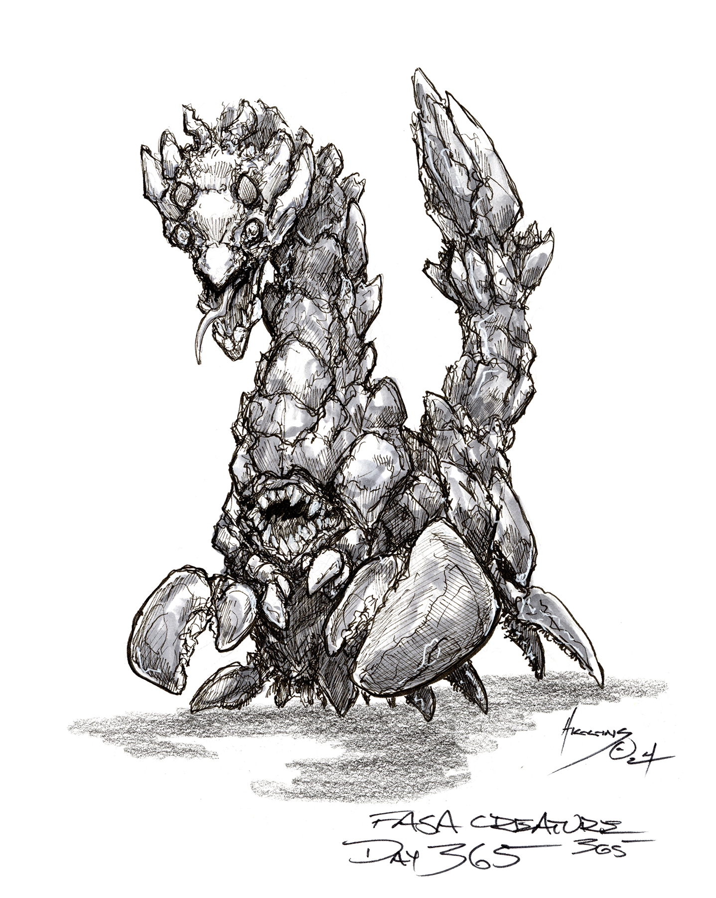 FASA Creature Concept 365 Challenge Day 365